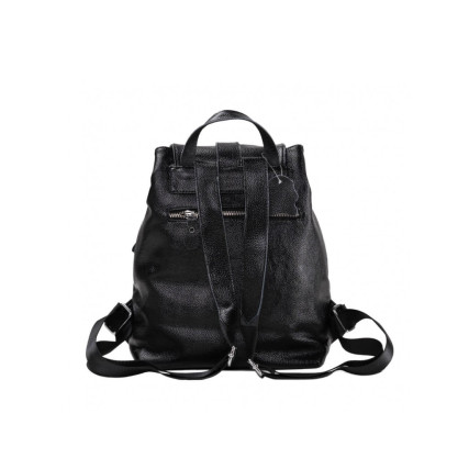 Кожаный рюкзак OLIVIA LEATHER черный NWBP27-5522A-BP – Фото 2