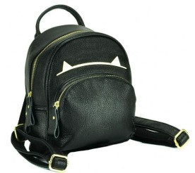 Кожаный рюкзак OLIVIA LEATHER черный NWBP27-808A-BP
