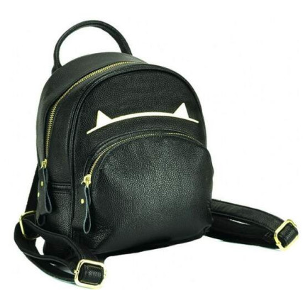 Кожаный рюкзак OLIVIA LEATHER черный NWBP27-808A-BP – Фото 1