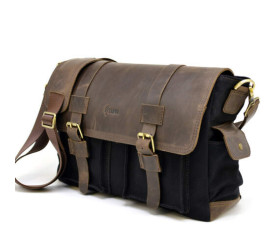 Мужская сумка через плечо TARWA черная RAc-6690-4lx