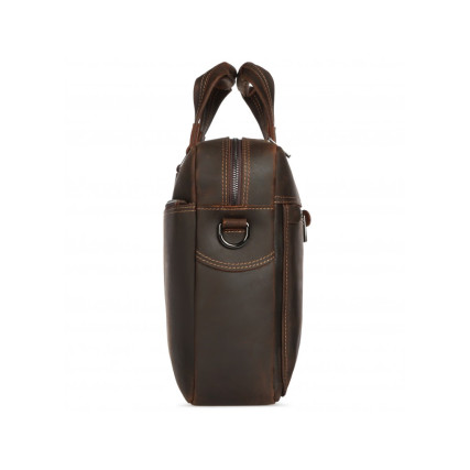 Мужская кожаная сумка RoyalBag – Фото 4