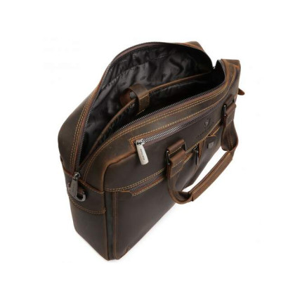 Мужская кожаная сумка RoyalBag – Фото 5