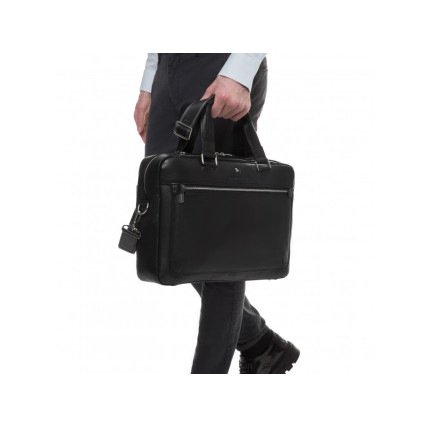 Мужская кожаная сумка RoyalBag – Фото 6