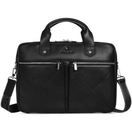 Мужская кожаная сумка RoyalBag – Фото 2