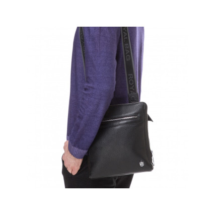 Сумка кожаная мужская RoyalBag – Фото 5
