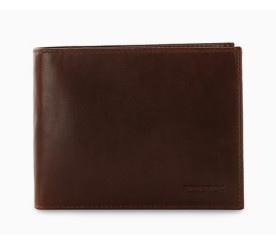 Мужской кожаный кошелек Redbrick коричневый