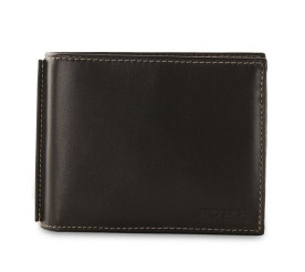 Мужской кожаный кошелек Redbrick черный Мужской кожаный кошелек Redbrick черный