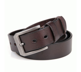 Мужской кожаный ремень Buffalo Bags коричневый B006Q
