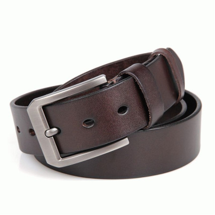 Мужской кожаный ремень Buffalo Bags коричневый B006Q – Фото 1