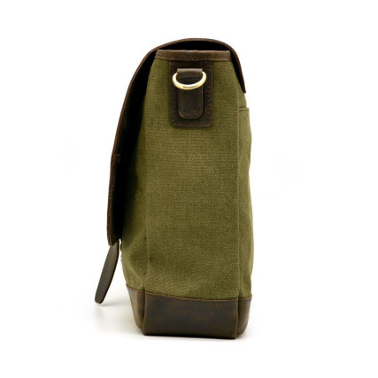 Мужская сумка через плечо TARWA зеленая RH-1809-4lx – Фото 3
