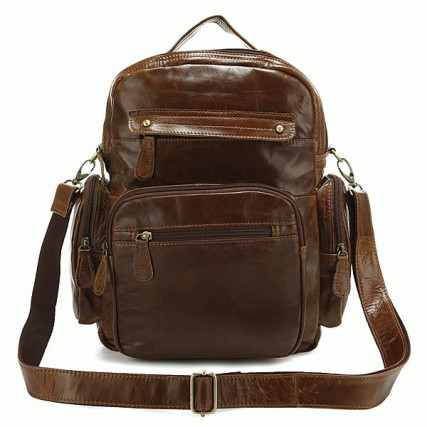 Кожаный рюкзак 2751B-1 Buffalo Bags коричневый – Фото 1