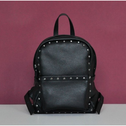 Кожаный рюкзак JIZUZ CARBON-S черный – Фото 1