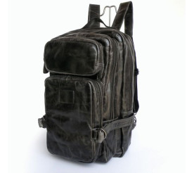 Кожаный рюкзак 7039I Buffalo Bags черный