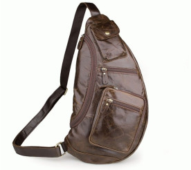 Кожаный рюкзак 7236C Buffalo Bags коричневый
