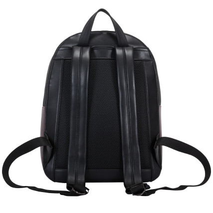 Рюкзак кожаный Smith &amp; Canova черно-бордовый 92901 BLK-BRG – Фото 3