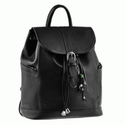 Кожаный рюкзак BlankNote Олсен черный BN-BAG-13-onyx – Фото 3