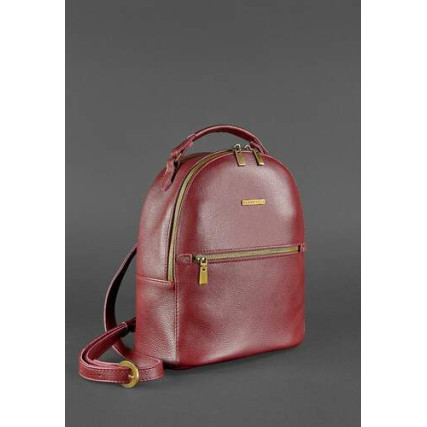 Кожаный рюкзак BlankNote Kylie марсала BN-BAG-22-marsala – Фото 1