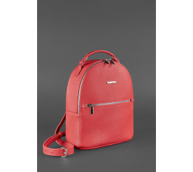 Кожаный рюкзак BlankNote Kylie красный BN-BAG-22-rubin