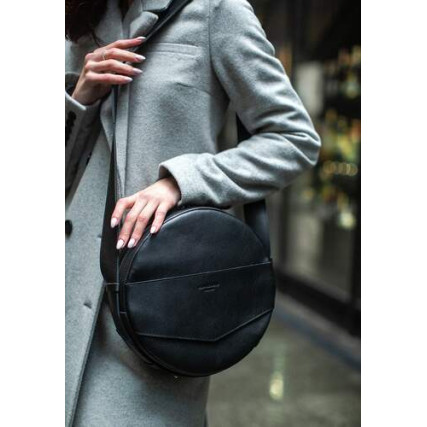 Круглая сумка-рюкзак BlankNote MAXI Графит BN-BAG-30-g – Фото 7