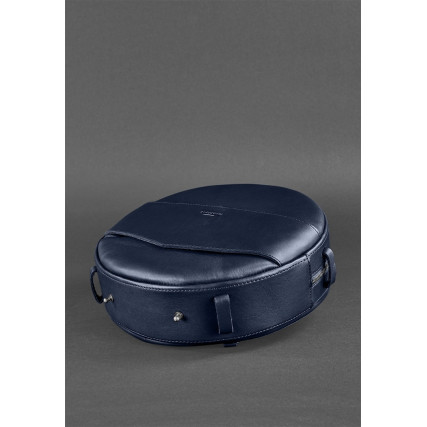 Круглая сумка-рюкзак BlankNote MAXI синяя BN-BAG-30-navy-blue – Фото 3