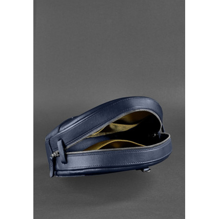 Круглая сумка-рюкзак BlankNote MAXI синяя BN-BAG-30-navy-blue – Фото 5