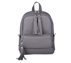 Кожаный темно-серый рюкзак JIZUZ Copper Dark Grey