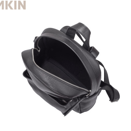 Кожаный рюкзак JIZUZ CARBON-S черный – Фото 4