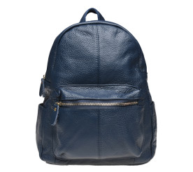 Женский кожаный рюкзак Keizer синий K1339-blue