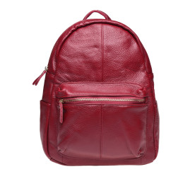 Женский кожаный рюкзак Keizer красный K1339-red