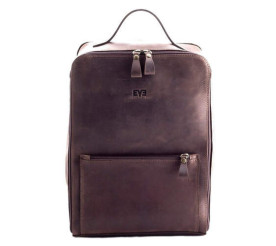 Кожаный рюкзак Level "Фото" коричневый