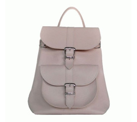 Кожаный рюкзак JIZUZ CLASSIC розовый