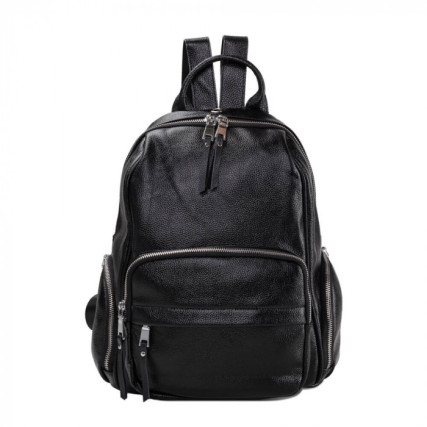 Кожаный рюкзак OLIVIA LEATHER черный nwbp27-7729A-BP – Фото 1