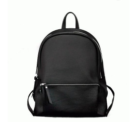 Кожаный рюкзак JIZUZ PILOT черный