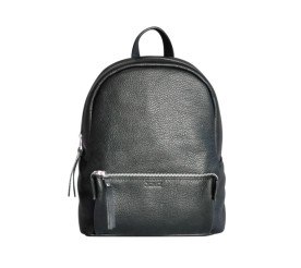 Кожаный рюкзак JIZUZ PILOT S черный