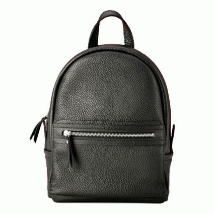Кожаный рюкзак JIZUZ SPORT черный – Фото 1