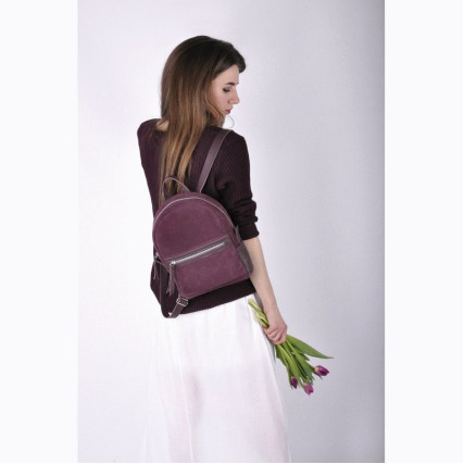 Комбинированный рюкзак JIZUZ SPORT бордовый – Фото 2