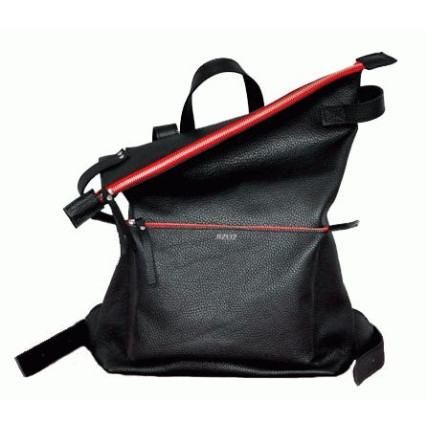 Кожаный рюкзак JIZUZ VOYAGER черный – Фото 1