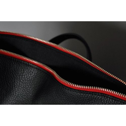 Кожаный рюкзак JIZUZ VOYAGER черный – Фото 7