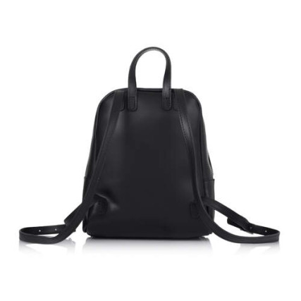 Женский кожаный рюкзак Virginia Conti (Италия) черный VC04932black – Фото 2