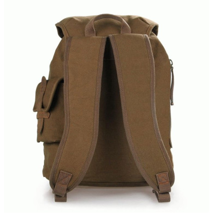 Вместительный рюкзак с кожаными вставками Buffalo Bags