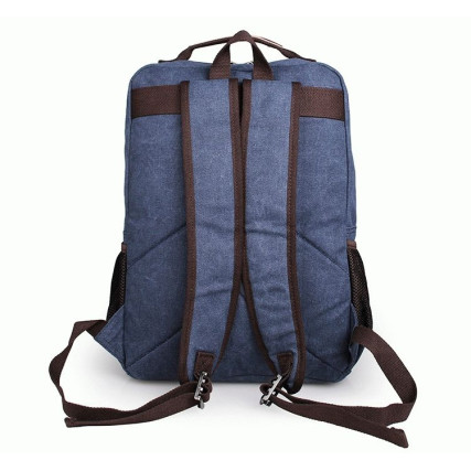 Рюкзак городской Buffalo Bags 9022K синий – Фото 3