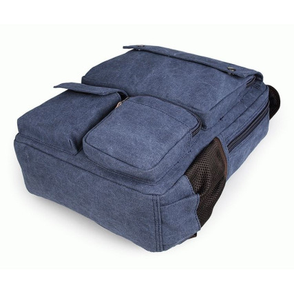 Рюкзак городской Buffalo Bags 9022K синий – Фото 4