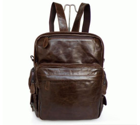 Кожаный рюкзак 2685-3 Buffalo Bags коричневый