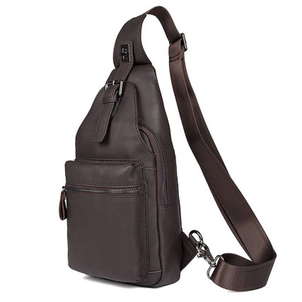 Кожаный рюкзак 4012Q Buffalo Bags коричневый – Фото 3