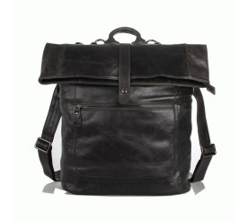 Кожаный рюкзак 7204J Buffalo Bags черный