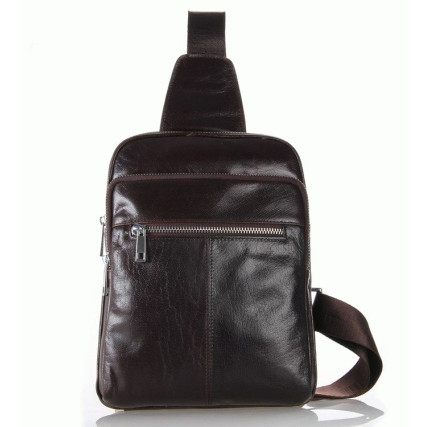 Кожаный рюкзак 7216C Buffalo Bags коричневый – Фото 1