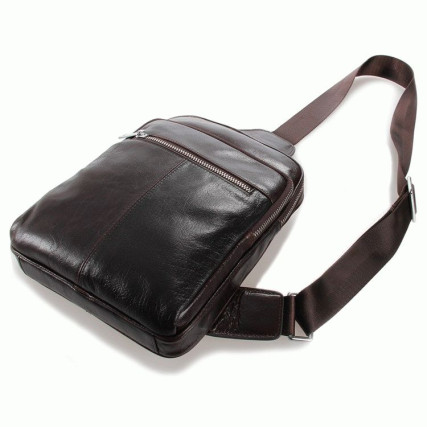 Кожаный рюкзак 7216C Buffalo Bags коричневый – Фото 3