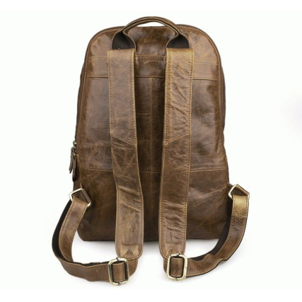 Кожаный рюкзак 7244B Buffalo Bags коричневый – Фото 3