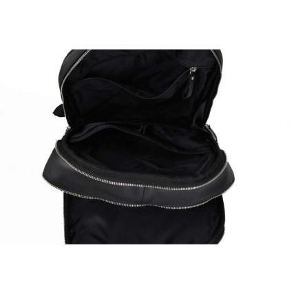 Кожаный вместительный рюкзак 7273A-1 Buffalo Bags черный – Фото 4