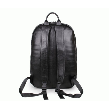 Кожаный вместительный рюкзак 7273A Buffalo Bags черный – Фото 3